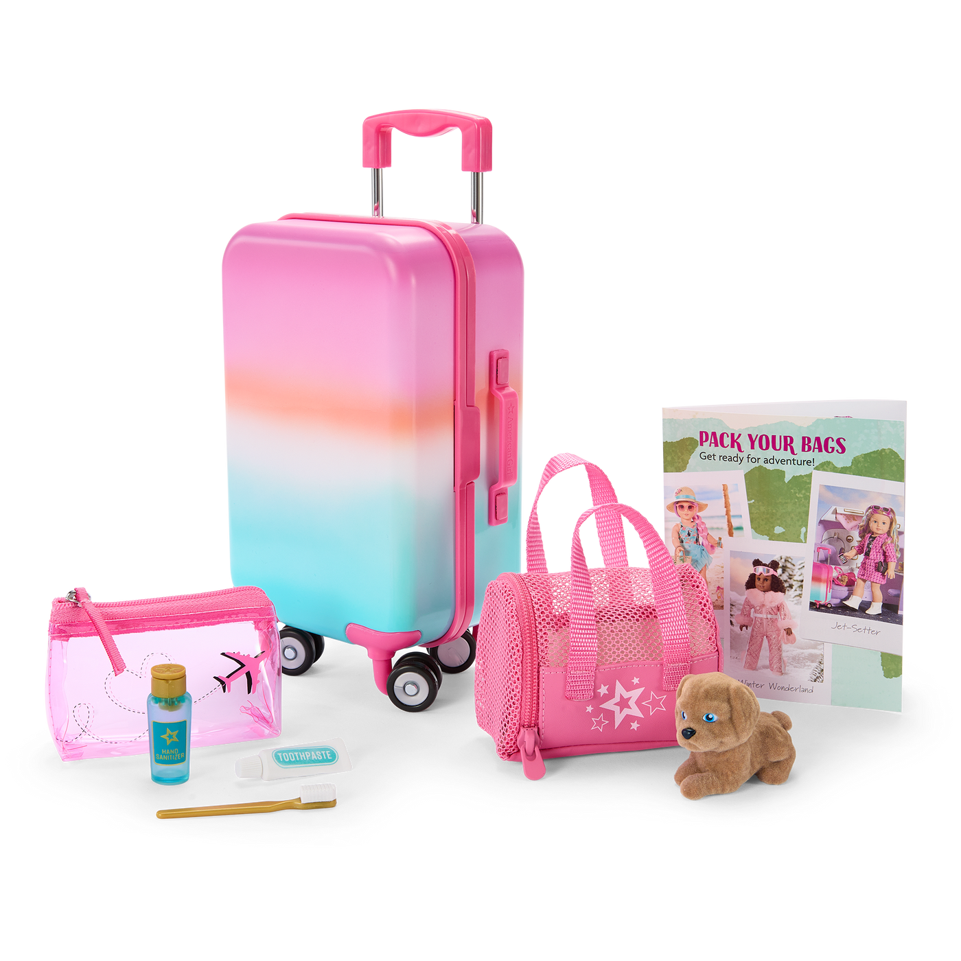 Packed with Fun Luggage Set for 18-inch Dolls I2