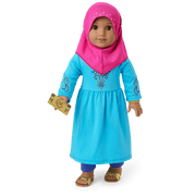 Eid al-Fitr Celebration Outfit for 18-inch Dolls M7