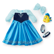 American Girl® Disney Princess Ariel Day Dress, Flounder & Accessories for 18-inch Dolls E5