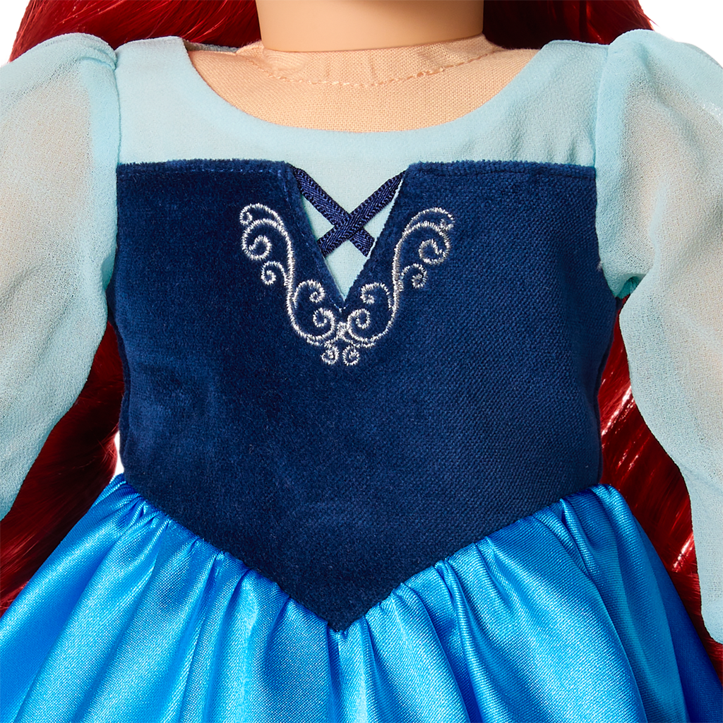 American Girl® Disney Princess Ariel Day Dress, Flounder & Accessories for 18-inch Dolls E5