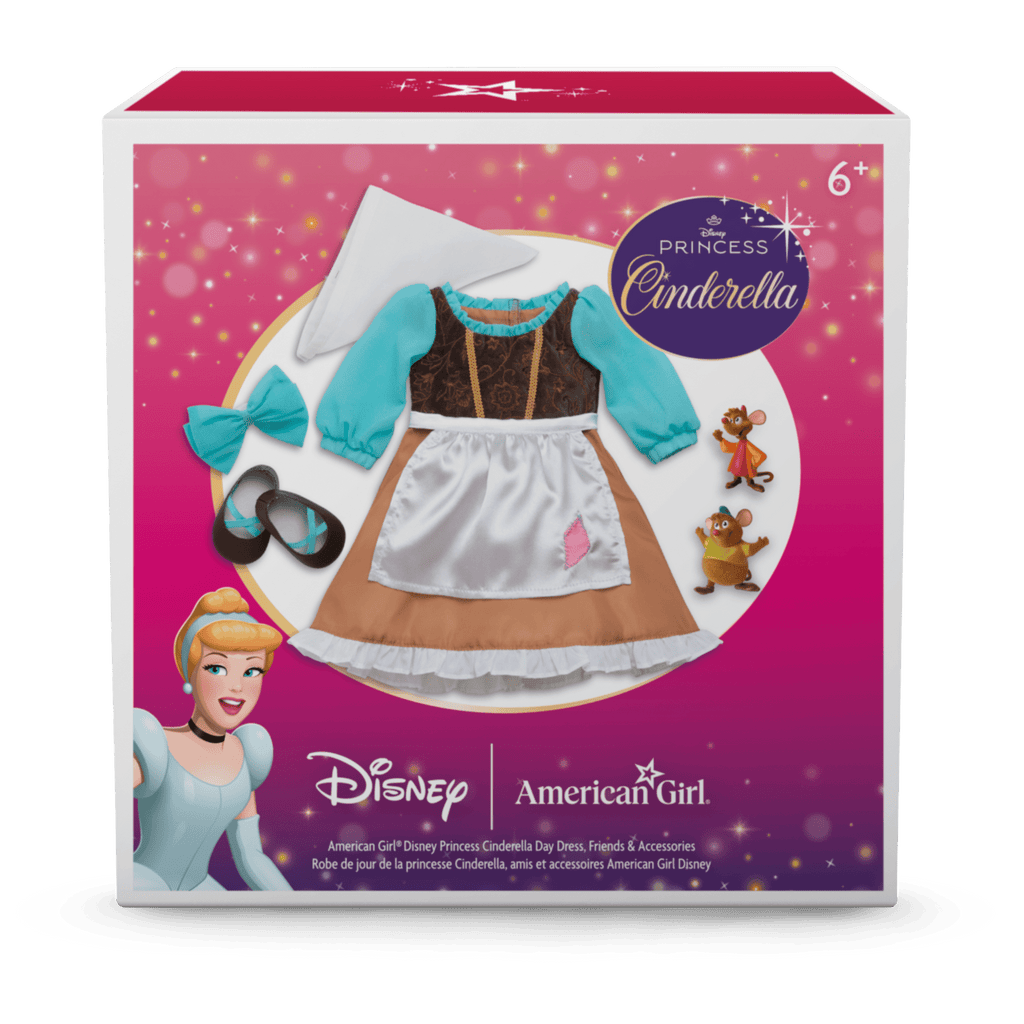 American Girl® Disney Princess Cinderella Day Dress, Friends & Accessories for 18-inch Dolls C9