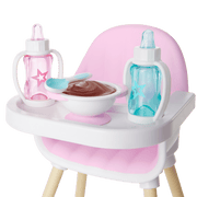 Little Bitty Baby™ Layette & High Chair Set for 7.75-inch Dolls Z1