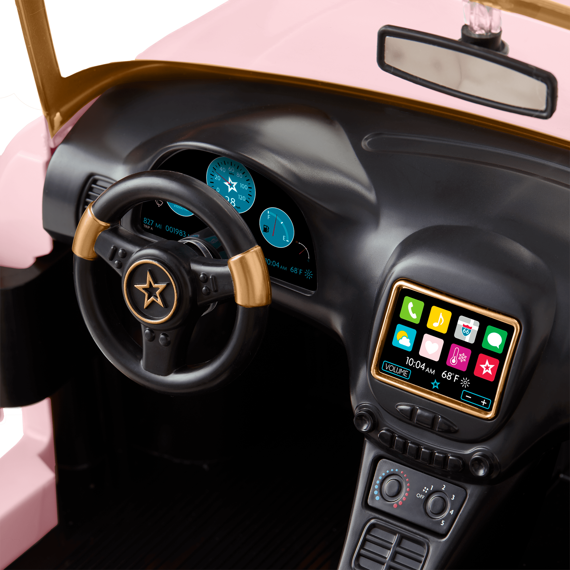 American Girl® RC Sports Car—Pink O0