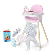 Little Bitty Baby™ Layette & High Chair Set for 7.75-inch Dolls Z1