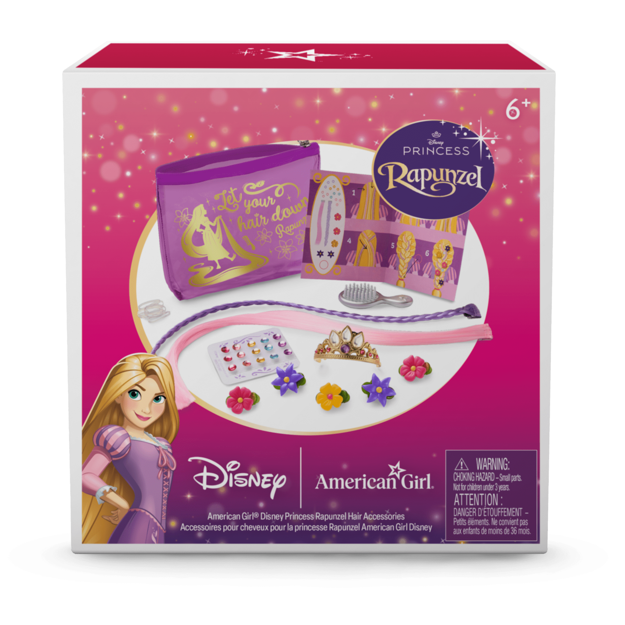 American Girl® Disney Princess Rapunzel Hair Accessories for 18-inch Dolls H6