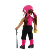 Softball Star Uniform for 18-inch Dolls O4