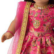 Diwali Celebration Outfit for 18-inch Dolls A6
