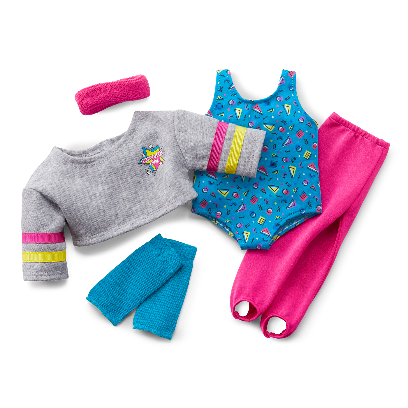 Courtney's™ Fitness Outfit for 18-inch Dolls (Historical Characters) X1