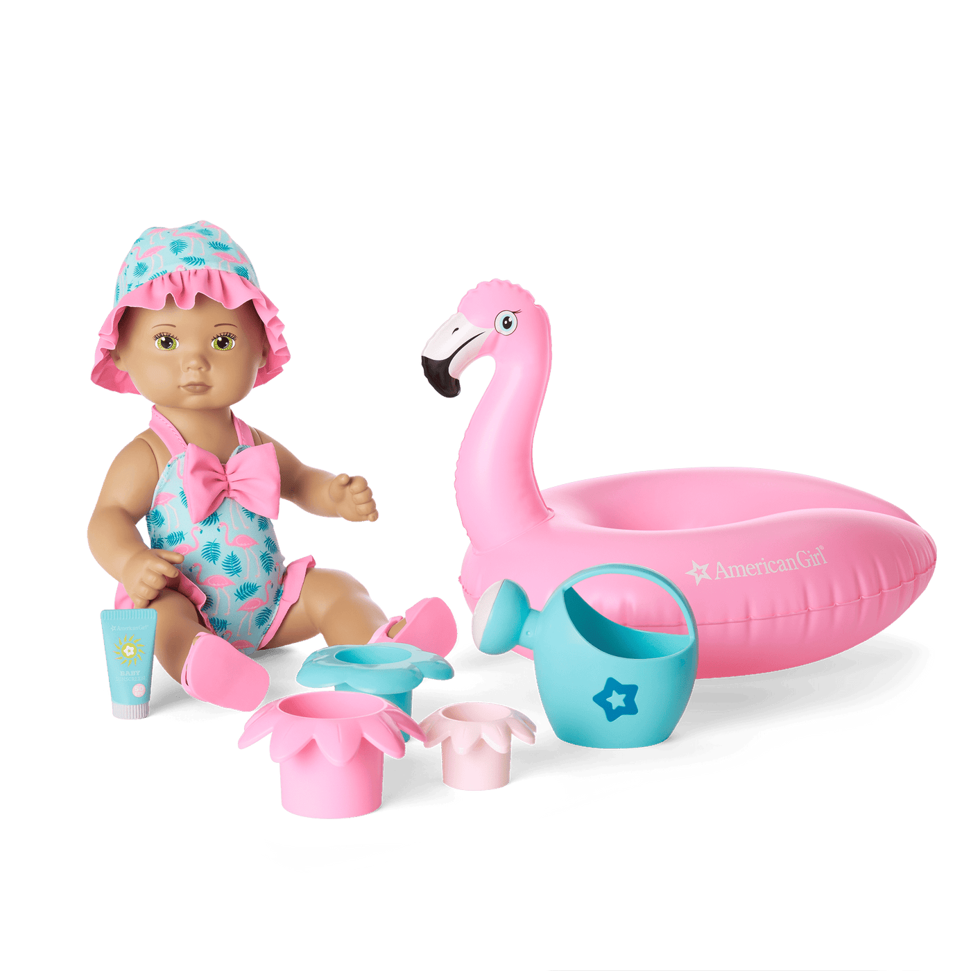 Flamingo Fun Play Set (Bitty Baby® Splash™) T4