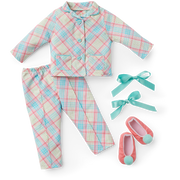 Melody’s™ Plaid Pajamas for 18-inch Dolls (Historical Characters) Y1