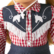 Maryellen's™ Cowgirl Costume for 18-inch Dolls (Historical Characters) Q5