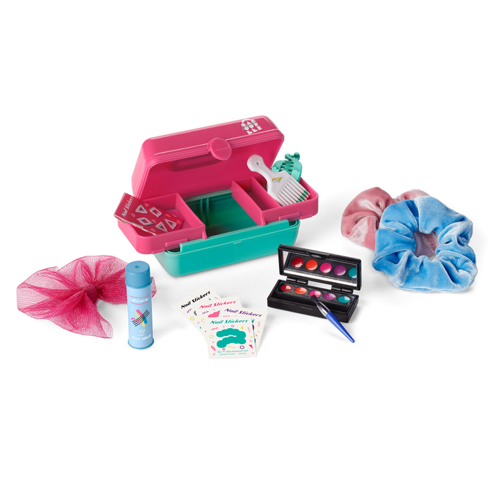 Courtney's™ Caboodles® & Hair Accessories Kit for 18-inch Dolls (Historical Characters) D9