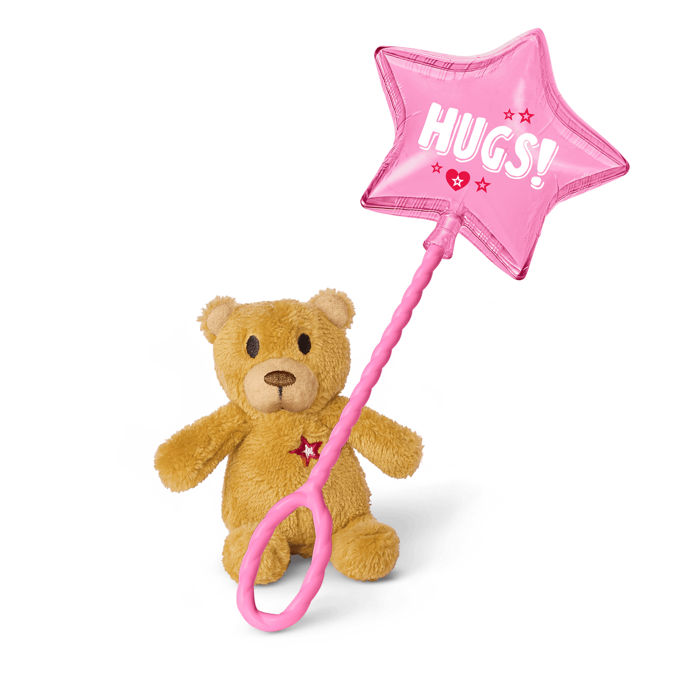 Hugs and Well Wishes Balloon & Bear for WellieWishers™ & Bitty Baby® Dolls O0
