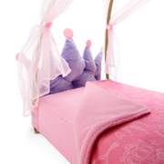 Royal Canopy Bed for WellieWishers™ Dolls Y4
