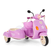Hit the Road Scooter & Sidecar for 18-inch Dolls I9