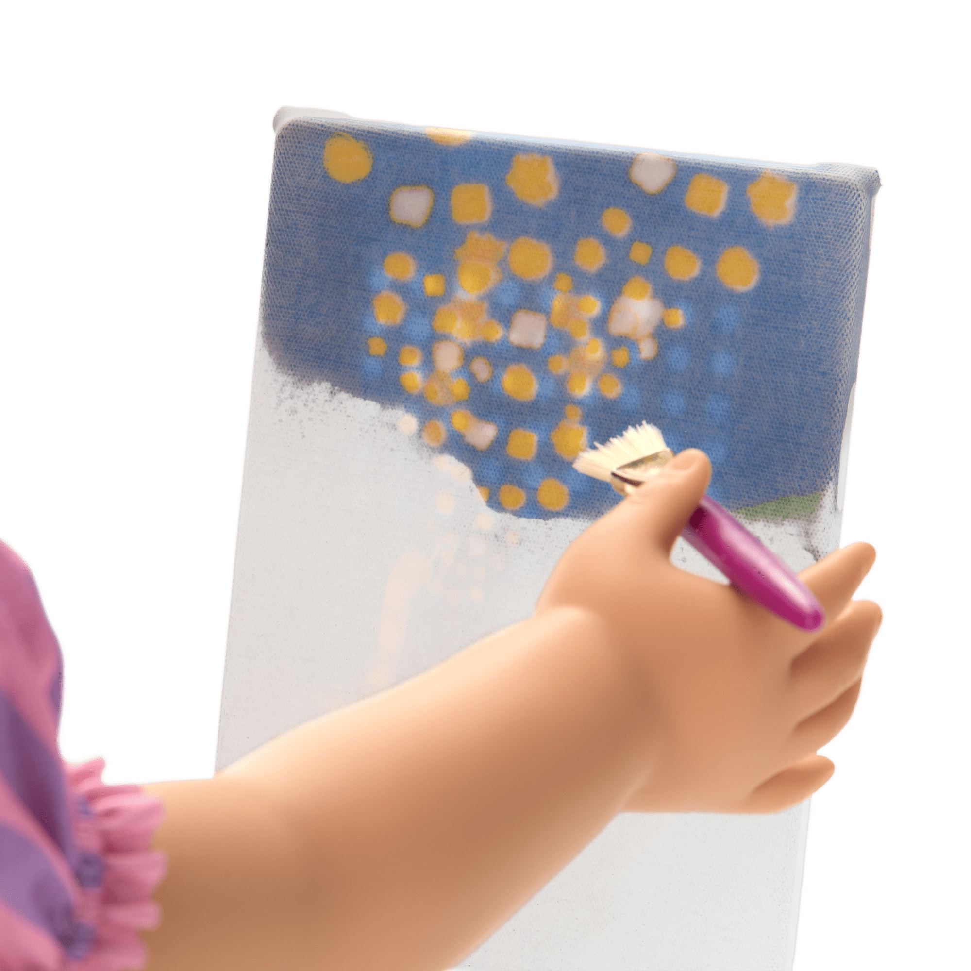 American Girl® Disney Princess Rapunzel Painting Accessories & Pascal for 18-inch Dolls Y0