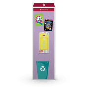 Colorful Cubbies Locker Set for 18-inch Dolls G7