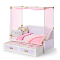 All Set for Sleepovers Canopy Bed for 18-inch Dolls D4