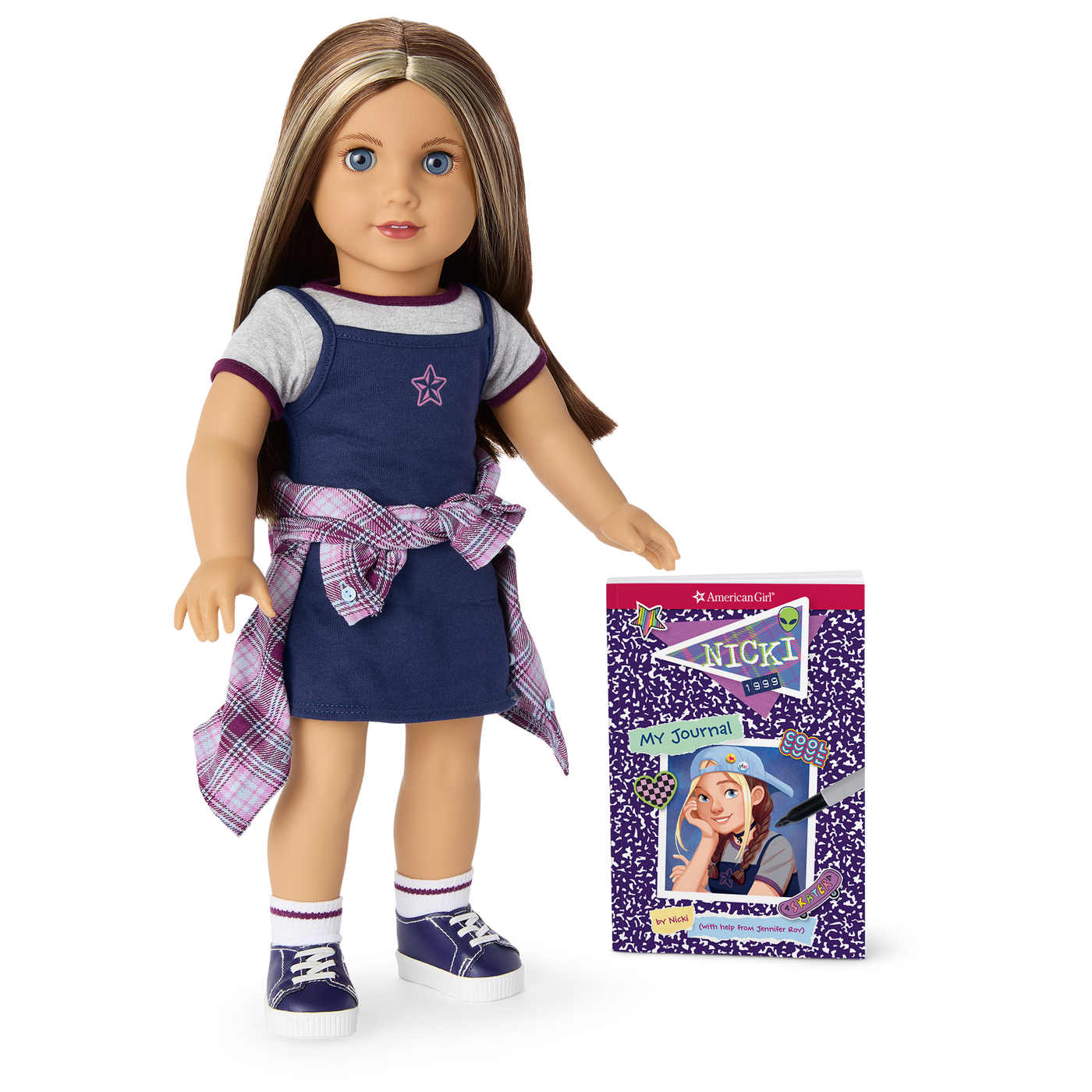 Nicki™ 18-inch Doll & Journal (Historical Characters) Q5