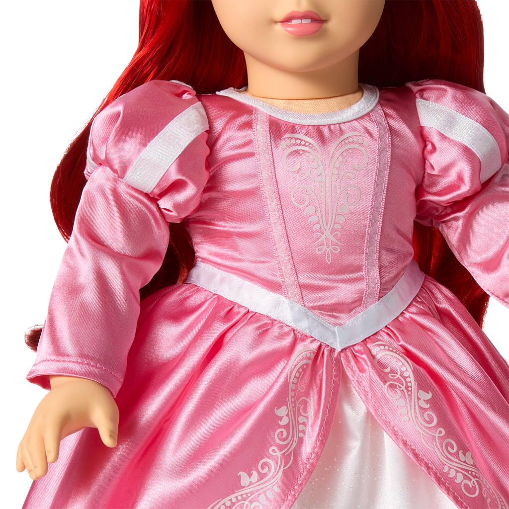 American Girl® Disney Princess Ariel Castle Ball Gown, Sebastian & Accessories for 18-inch Dolls Q2
