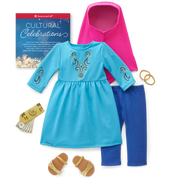 Eid al-Fitr Celebration Outfit for 18-inch Dolls M7