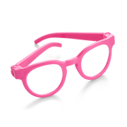 Petal-Pink Glasses for 18-inch Dolls J4