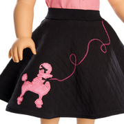 Maryellen's™ Poodle Skirt Outfit for 18-inch Dolls (Historical Characters) P9