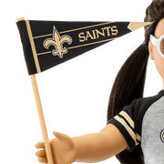 American Girl® x NFL New Orleans Saints Fan Outfit & Accessories for 18-inch Dolls Y0