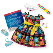 Día de Muertos Celebration Outfit for 18-inch Dolls H5