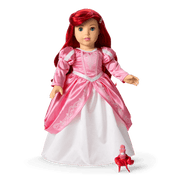 American Girl® Disney Princess Ariel Castle Ball Gown, Sebastian & Accessories for 18-inch Dolls Q2