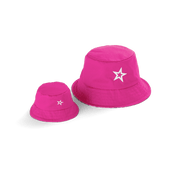 AG™ Star Bucket Hat Set for Girls & Dolls C1