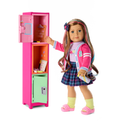 Colorful Cubbies Locker Set for 18-inch Dolls G7