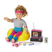 Courtney‘s™ TV & Fitness Accessories for 18-inch Dolls (Historical Characters) G7