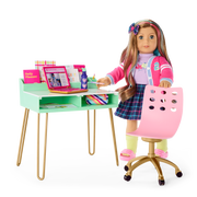 Write On! Desk Set for 18-inch Dolls C8