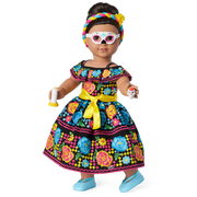 Día de Muertos Celebration Outfit for 18-inch Dolls H5
