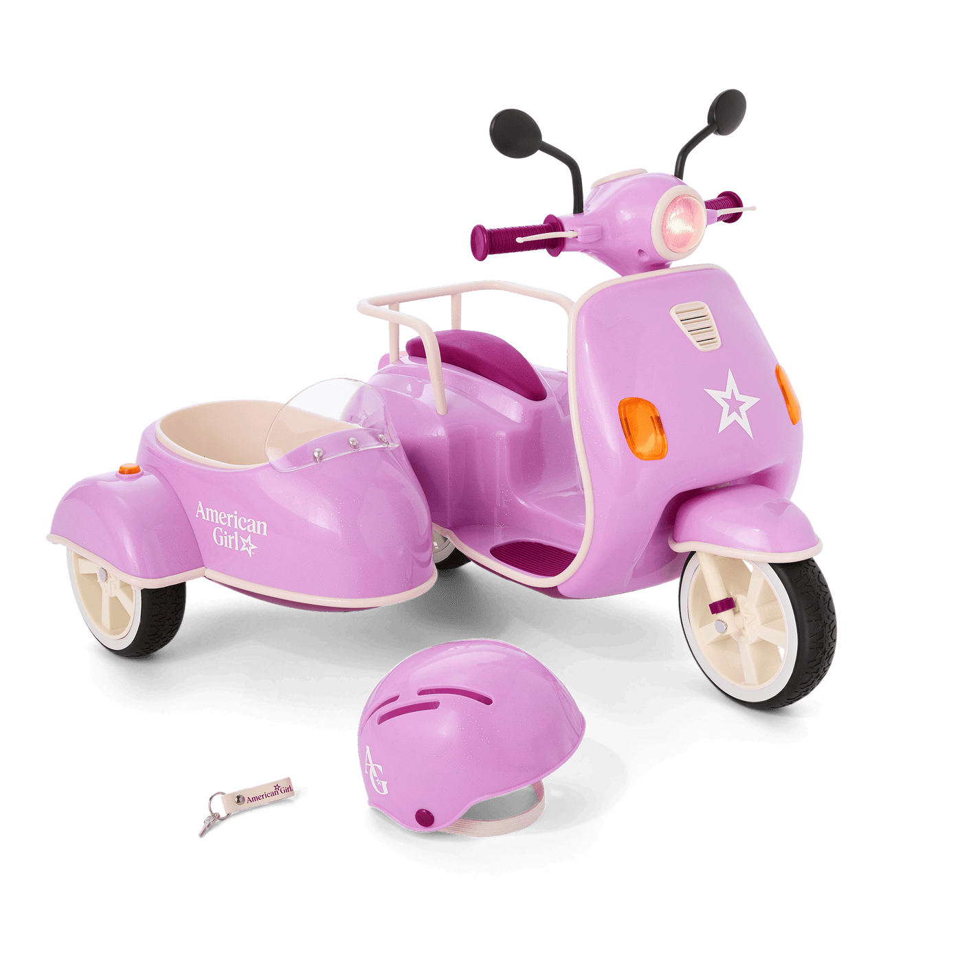 Hit the Road Scooter & Sidecar for 18-inch Dolls A6