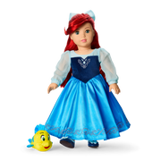 American Girl® Disney Princess Ariel Day Dress, Flounder & Accessories for 18-inch Dolls E5