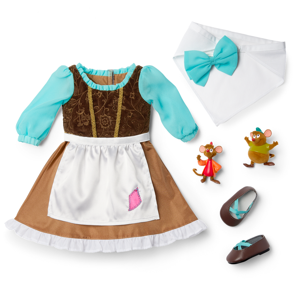 American Girl® Disney Princess Cinderella Day Dress, Friends & Accessories for 18-inch Dolls C9