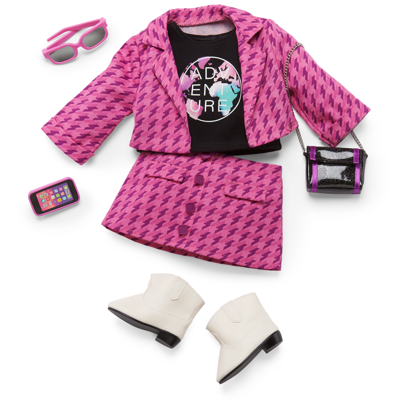 Fun in the City Travel Outfit for 18-inch Dolls C9