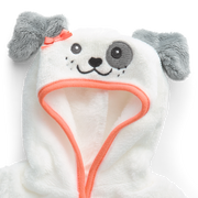 Comfy Puppy Robe Set for Girls & 18-inch Dolls A4