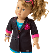 Courtney’s™ Oversized Blazer for 18-inch Dolls (Historical Characters) V2