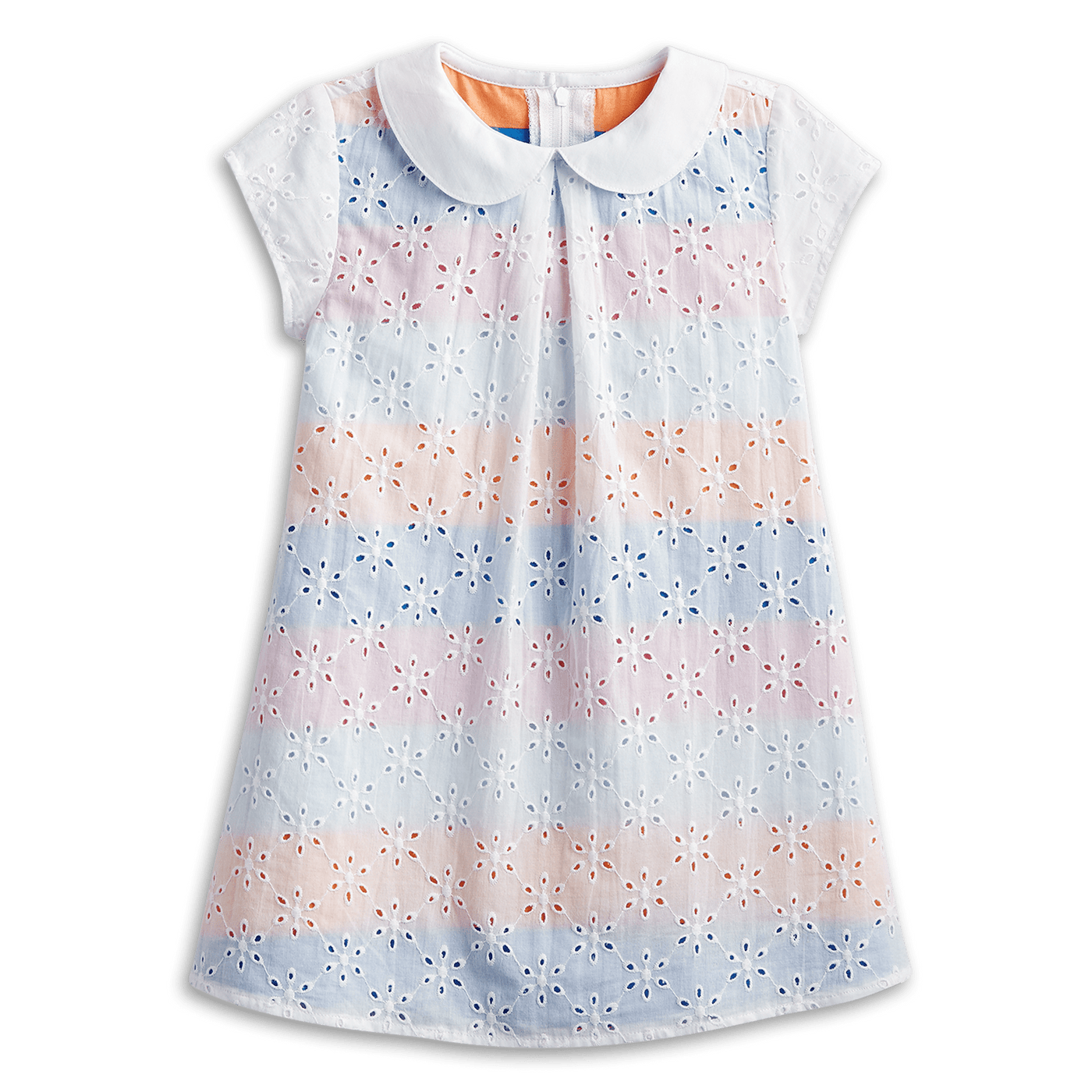 Sunny Flowers Dress for Little Girls M0