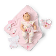 Bitty Baby® Doll #3 with blonde hair Care & Play Set U3