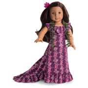 Nanea's Holoku Dress for 18-inch Dolls (Historical Characters) P5