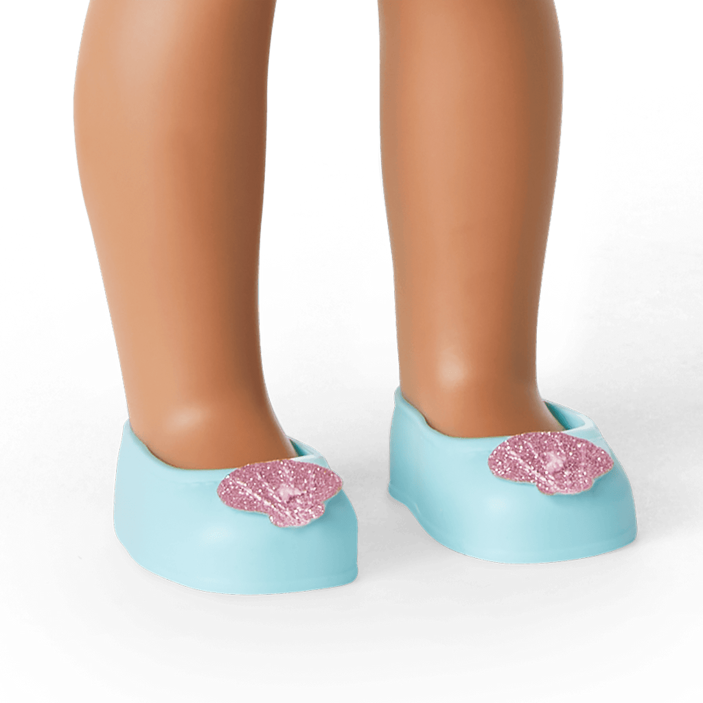 2-in-1 Sparkly Mermaid Outfit for WellieWishers™ Dolls N8