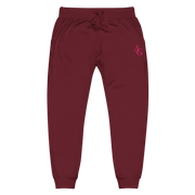 American Girl® Burgundy Fleece Sweatpants for Adults Z5