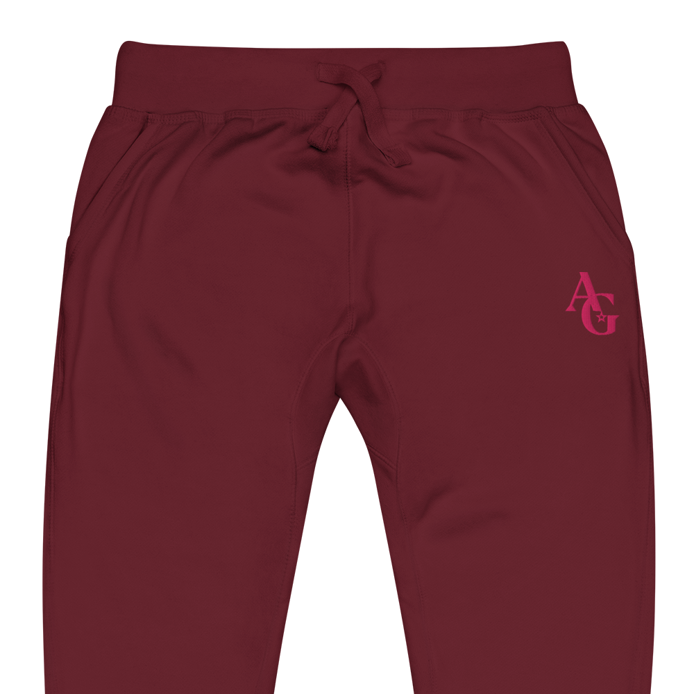 American Girl® Burgundy Fleece Sweatpants for Adults Z5