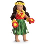 Nanea's™ Hula Outfit for 18-inch Dolls (Historical Characters) U9