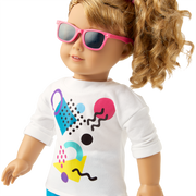Courtney’s™ Graphic Sweatshirt for 18-inch Dolls (Historical Characters) B0