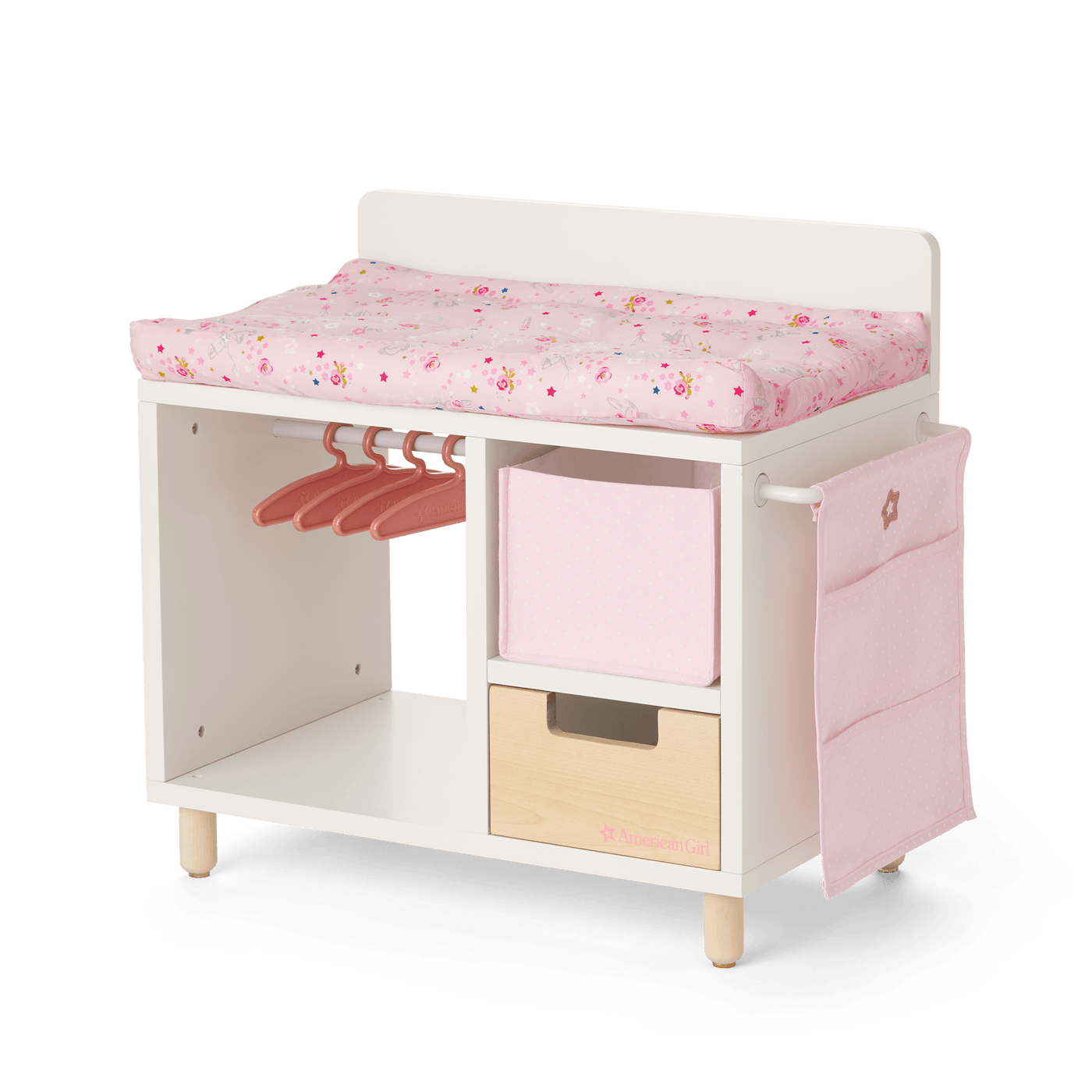 Dots & Blooms Changing Table with Storage Y3